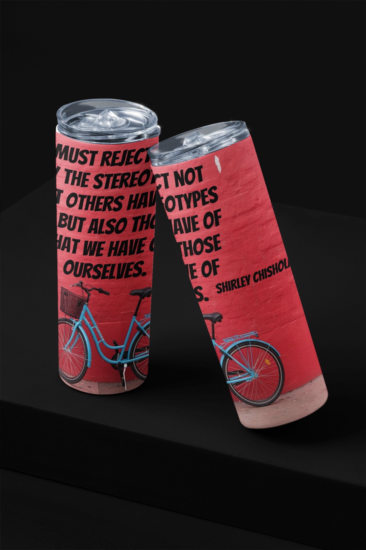 Shirley Chisholm 20oz Skinny Tumbler