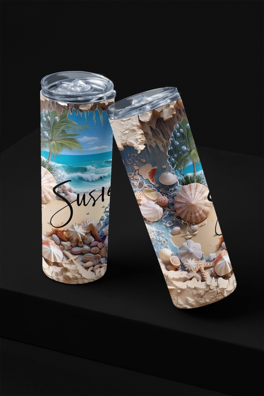 Seashell 20oz Skinny Tumbler